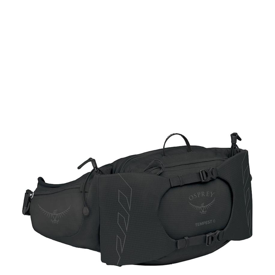 Osprey Tempest 6 black-coal grey Zwart