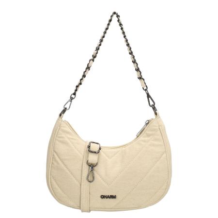 Charm London Hollywood Shoulderbag beige