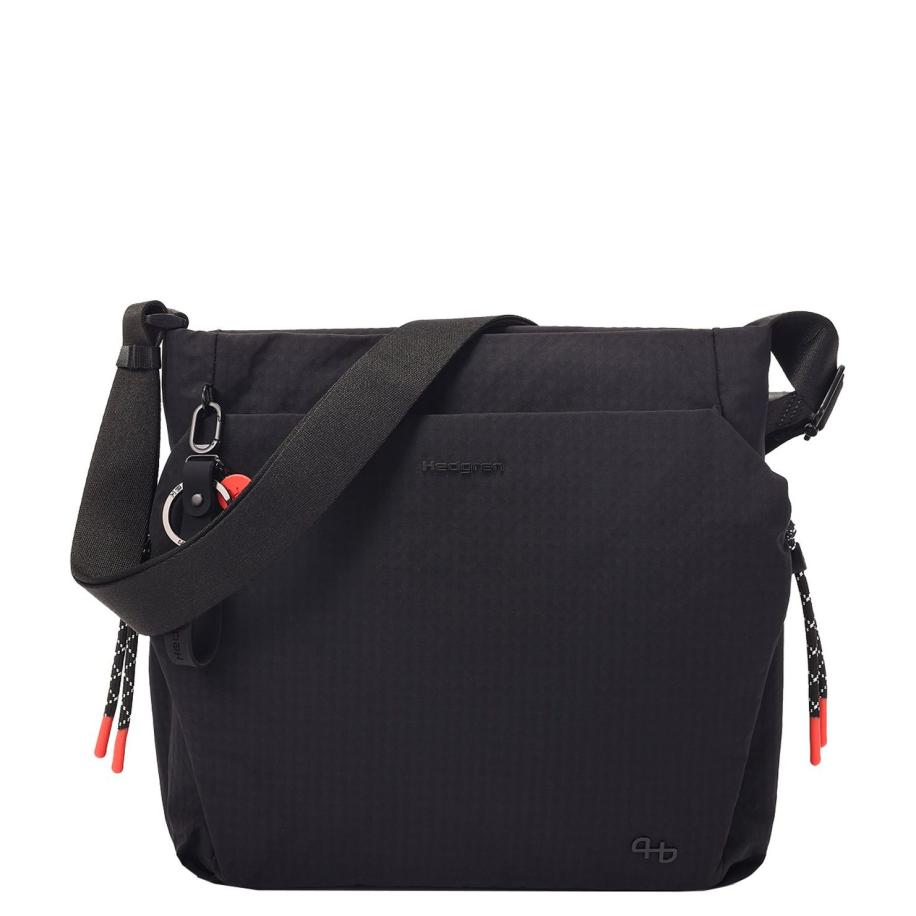 Hedgren Makoto Crossover Square black Zwart