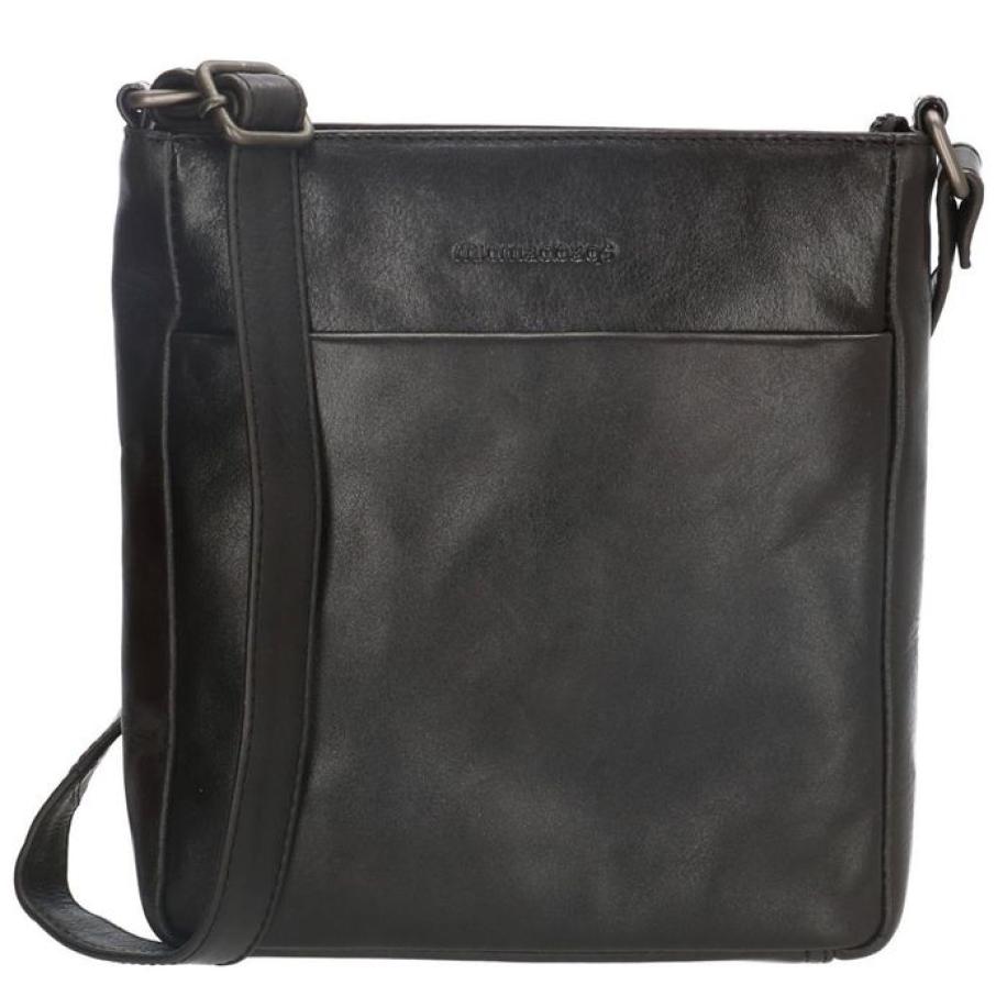 Micmacbags porto shoulder bag I-Black Zwart