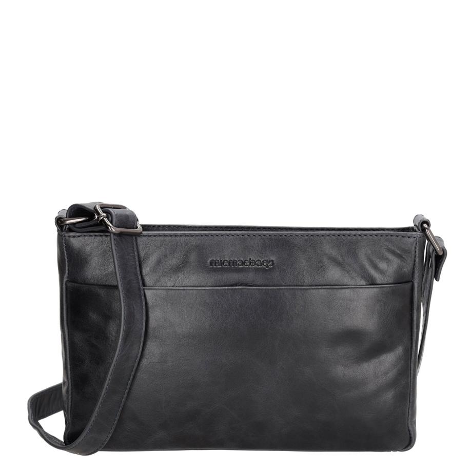 Hide & Stitches Porto Schoudertas III donker navy Blauw