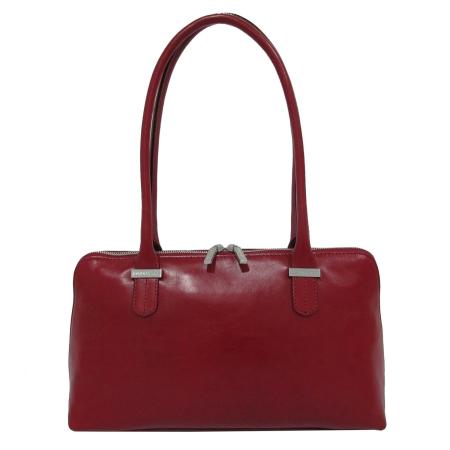 Claudio Ferrici Classico Shoulder bag red VI Damestas