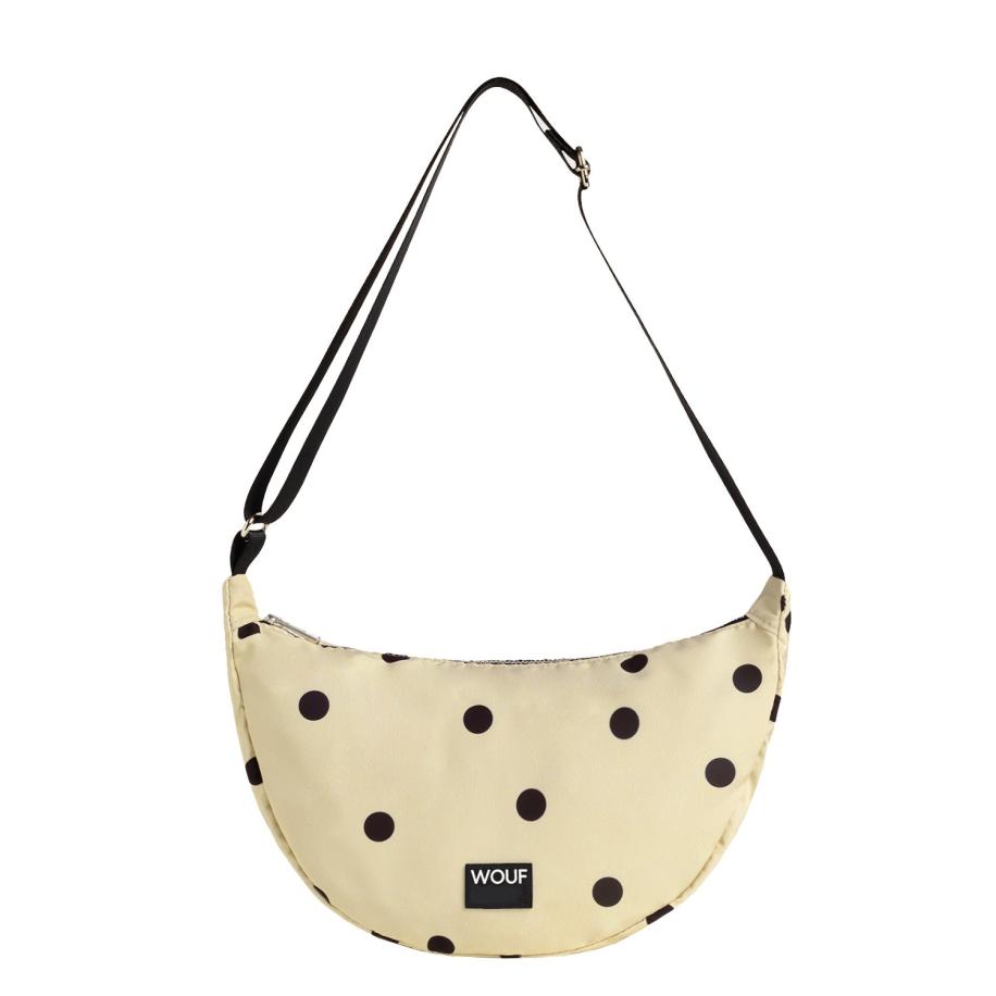 Wouf Deauville Half Moon Crossbody Bag multi Multicolor
