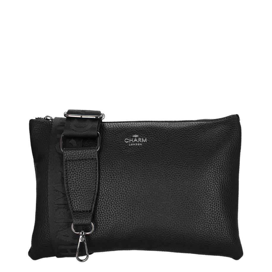 Charm London Pentonville Shoulderbag black Zwart
