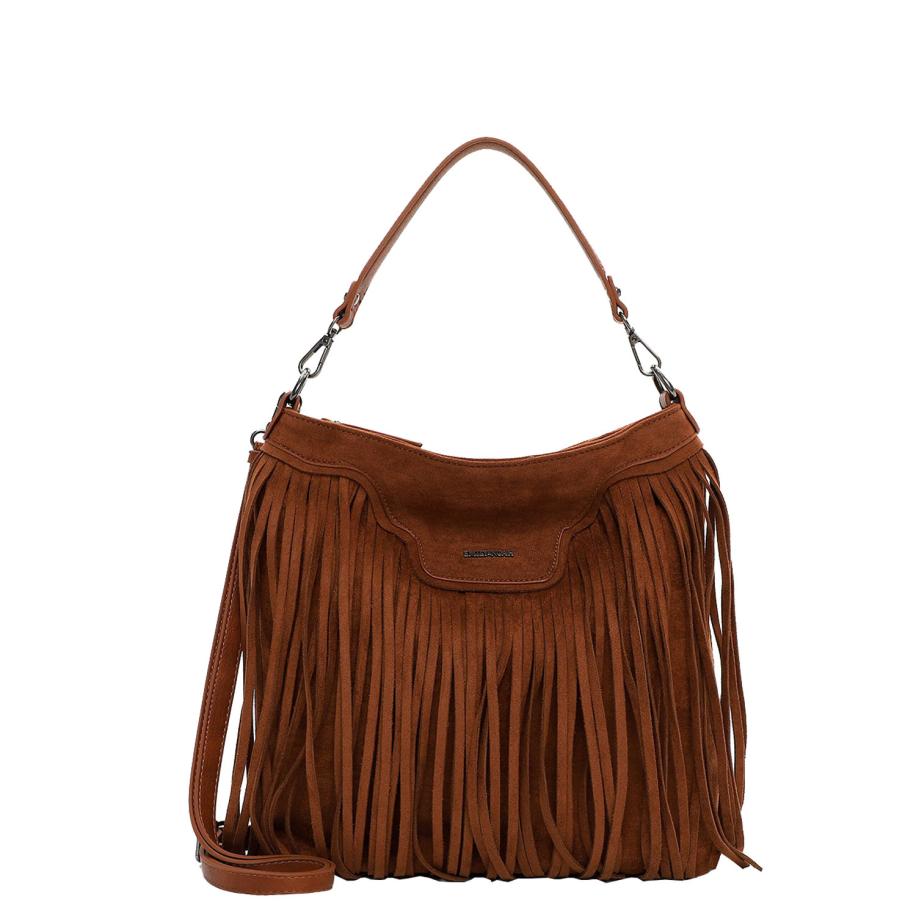 Emily & Noah Hedda Pouch Medium cognac Bruin