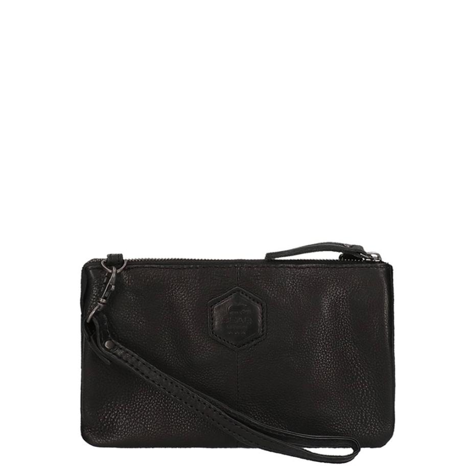 Bear Design Callisto Pelle Clutch zwart Zwart