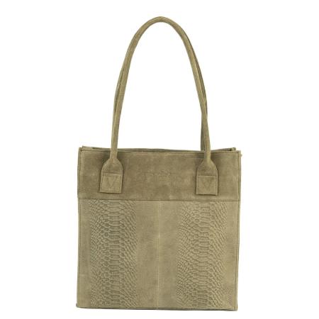 DSTRCT Portland Road Shopper Small khaki Damestas