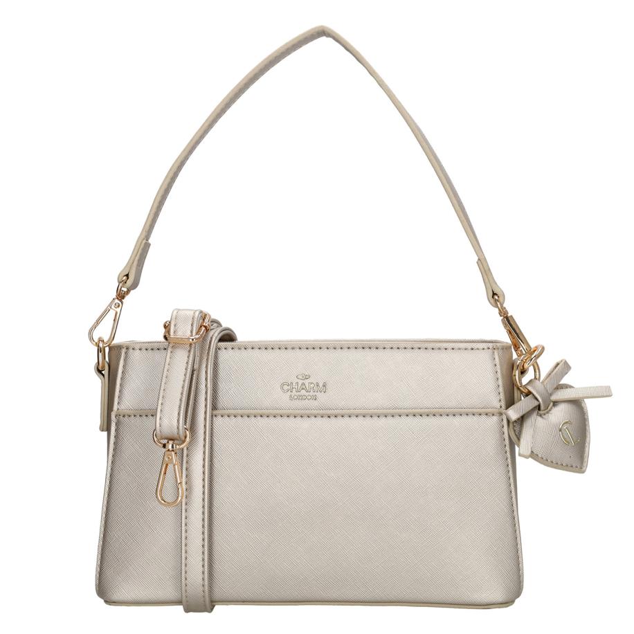 Charm London Cambridge Shoulderbag champagne Goud