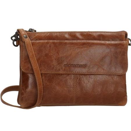 Micmacbags Porto Crossbody Tas bruin