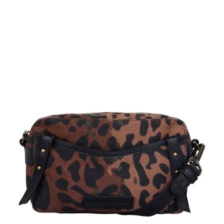 Cowboysbag Herrling Crossbody lazy leopard/ black