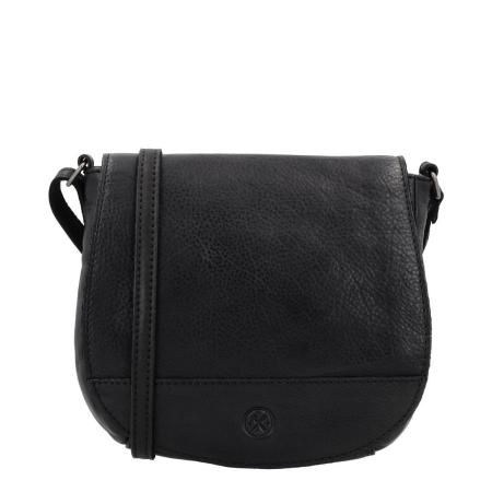 Hide & Stitches Idaho Crossbody Shoulderbag black