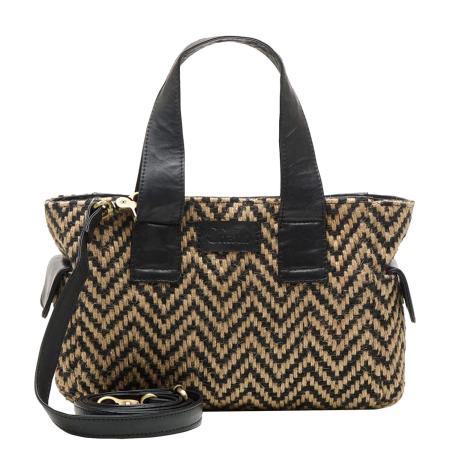 Chabo Romio Jaquard Handbag black