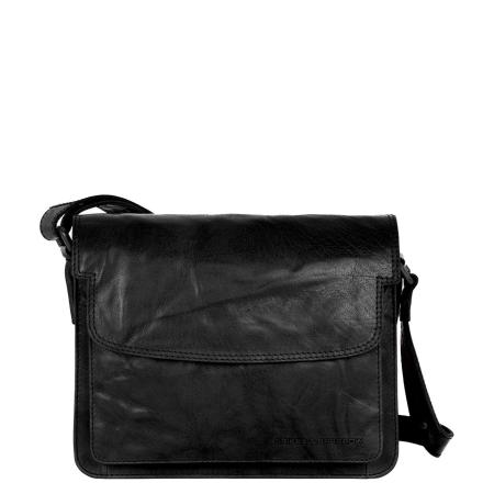 Spikes & Sparrow Frédérique Flapbag black