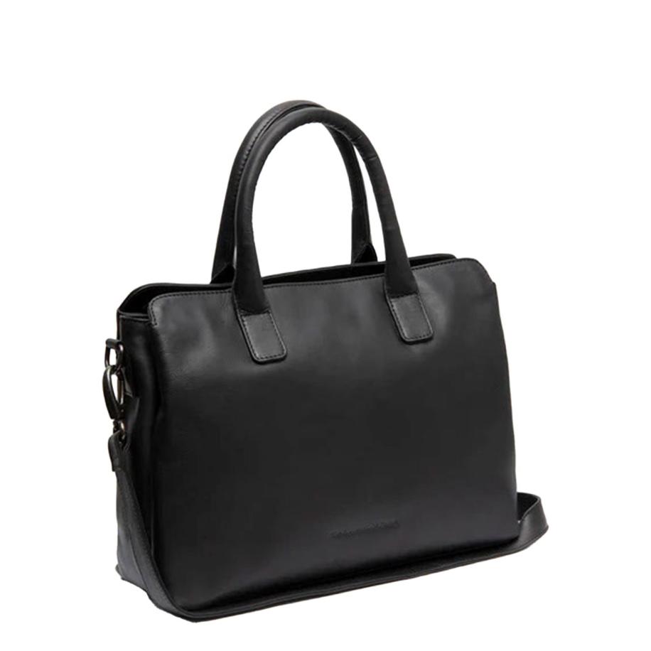 The Chesterfield Brand Valmonte Shoulderbag black Zwart