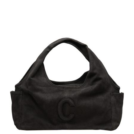 Chabo Suede Sophie Mini Shopper black