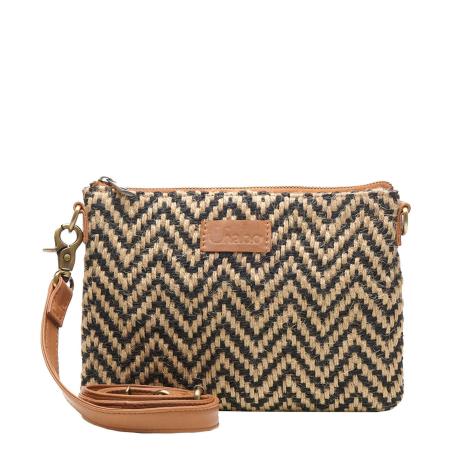 Chabo Romio Jaquard Crossbody cognac