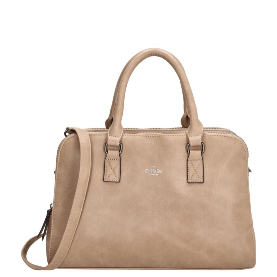 Charm London Chelsea Handbag M taupe Bruin