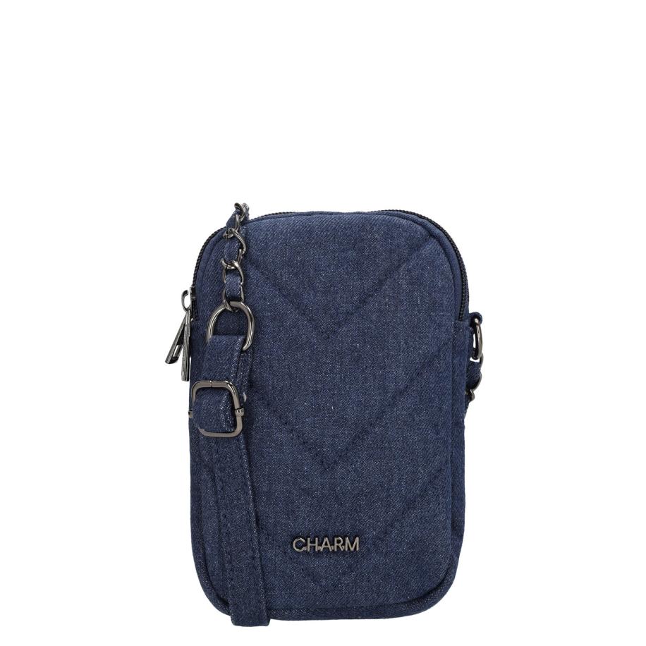 Charm London Hollywood Phonebag blue Blauw