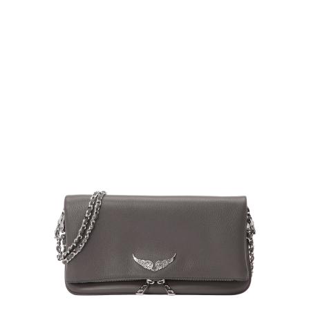 Zadig & Voltaire Zadig & Voltaire Clutch ROCK donkergrijs