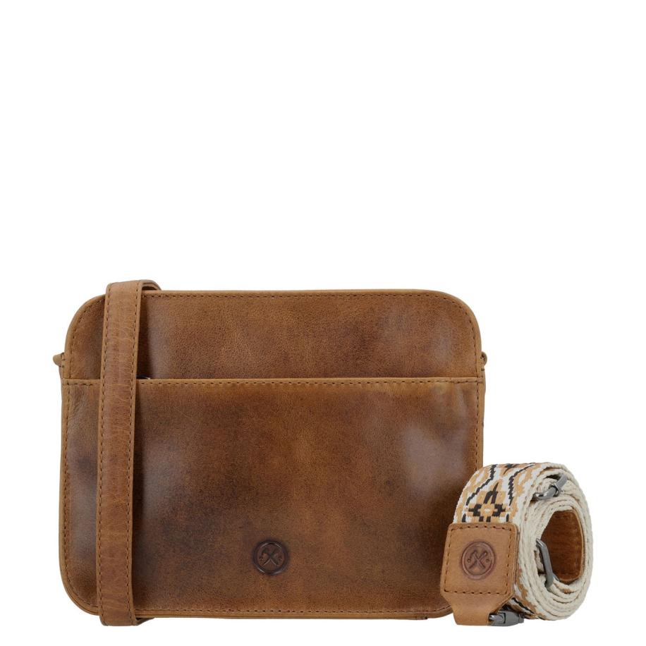 Hide & Stitches Next Navajo Shoulderbag brown Bruin