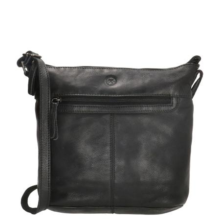 Hide & Stitches Paint Rock Shoulderbag black