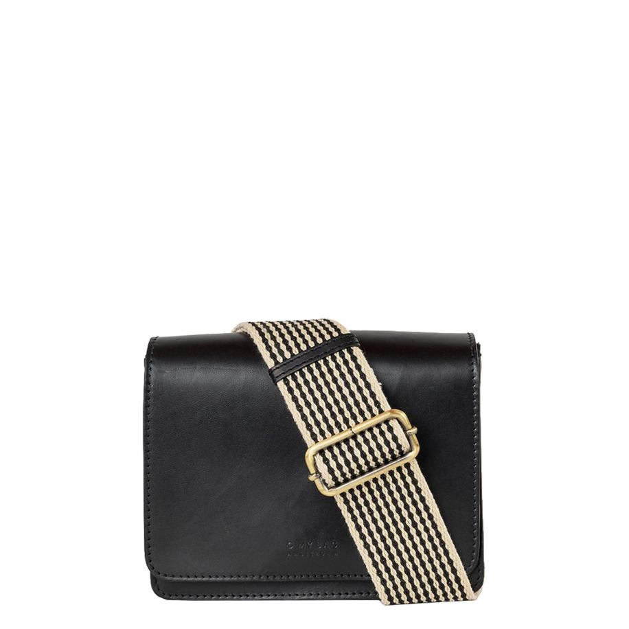 O My Bag Audrey Crossbody Mini black Zwart