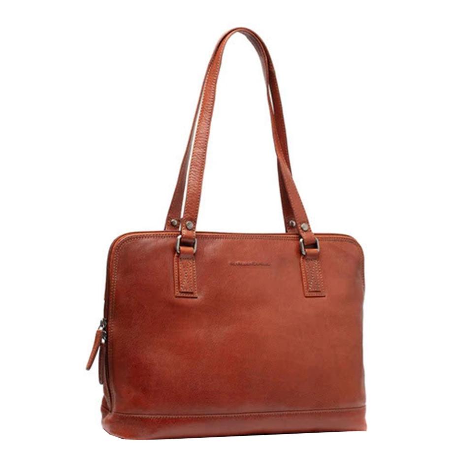 The Chesterfield Brand Selvino Shoulderbag cognac Bruin