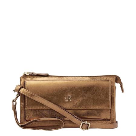dR Amsterdam Metallics Shoulderbag - Clutch I gold Damestas