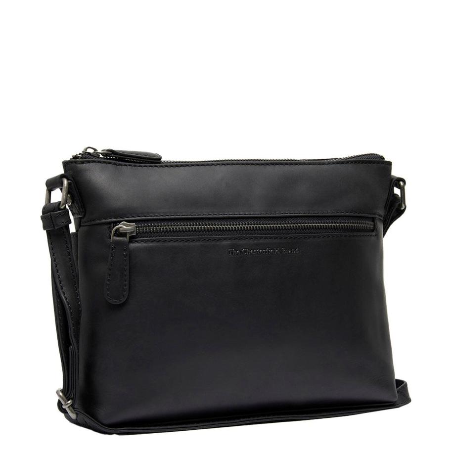 The Chesterfield Brand Durban Shoulderbag black Zwart