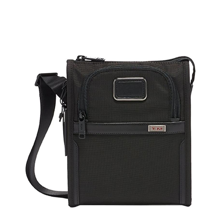 TUMI Alpha Pocket Bag Small black Zwart