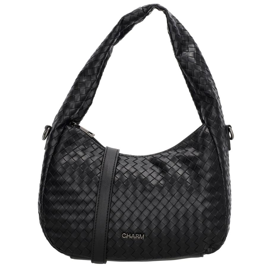 Charm London Mirabello Shoulderbag black Zwart