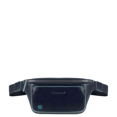 Piquadro Blue Square Bum Bag night blue