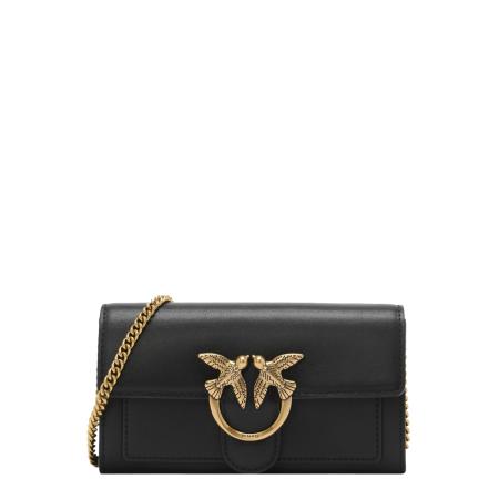 Pinko PINKO Clutch Love One goud / zwart