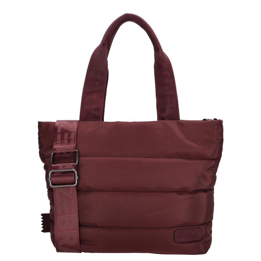 Zebra Trends Elske Handbag red Rood
