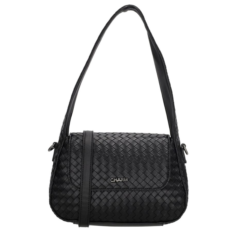 Charm London Mirabello Shoulderbag black Zwart