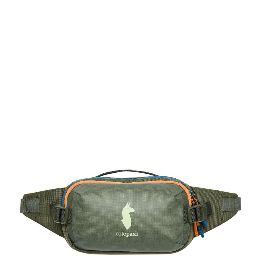 Cotopaxi Allpa X 1.5L Hip Pack fatigue Groen