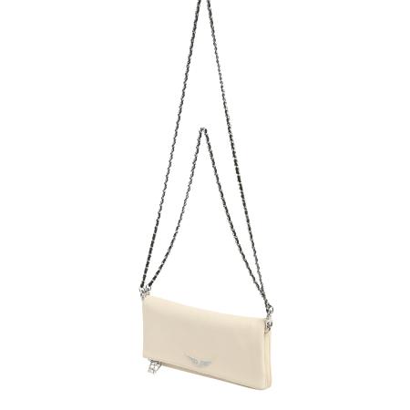 Zadig & Voltaire Zadig & Voltaire Clutch wit gemêleerd