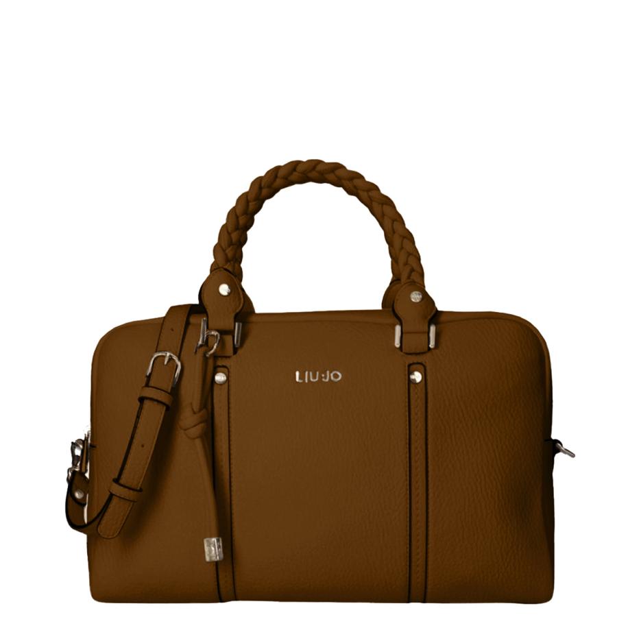 Liu Jo Fluida Boston Bag tabacco Bruin