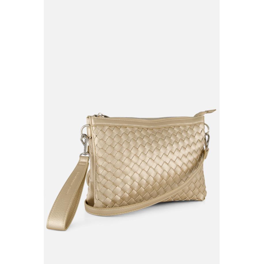 Ilse Jacobsen Crossbody Tas goud Imitatieleer Goud
