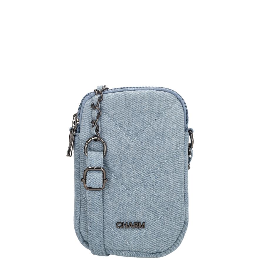 Charm London Hollywood Phonebag midblue Blauw