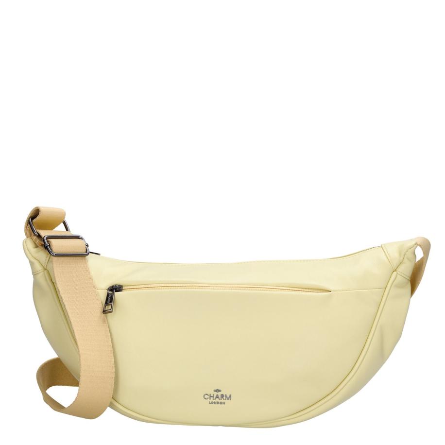 Charm London Lupin Shoulderbag geel Geel