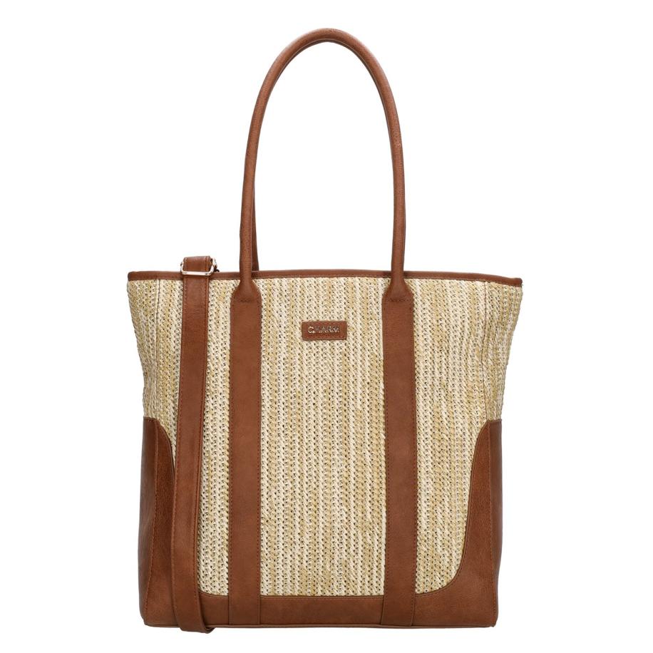Charm London Hillingdon Shopper beige Bruin