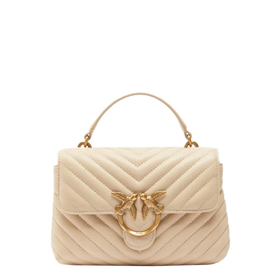 Pinko Love Lady Puff Mini Cl beige Bruin