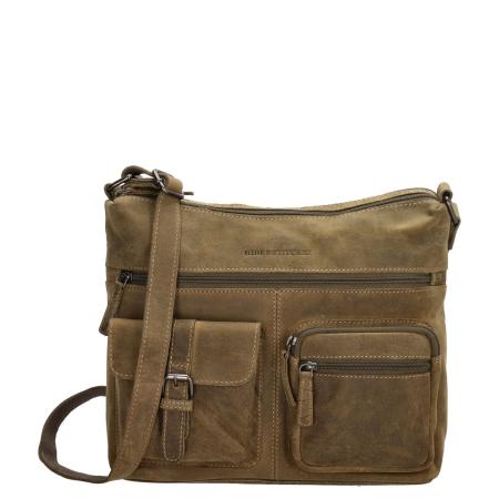 Hide & Stitches Idaho Shoulderbag olivegreen