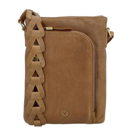 Hide & Stitches Daydreamer Shoulderbag 22699 cognac