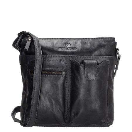 Micmacbags Porto Schoudertas IIIII donker navy