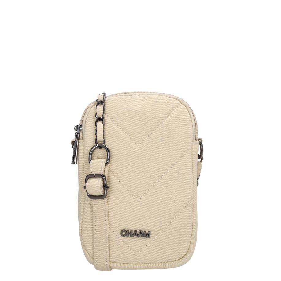 Charm London Hollywood Phonebag beige Bruin