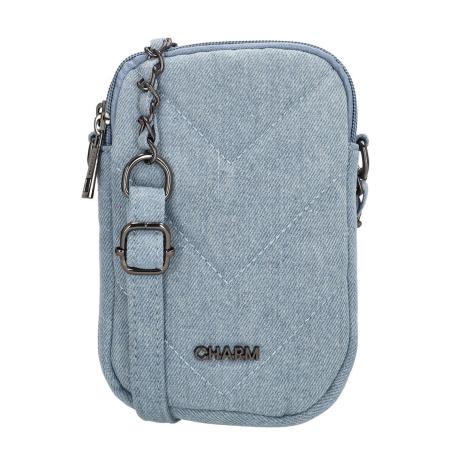 Charm London Hollywood Phonebag midblue