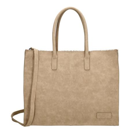 Zebra Trends Lisa XL Shopper taupe