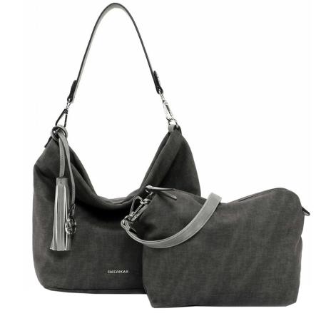 Emily & Noah Elke Handtas M grey Damestas